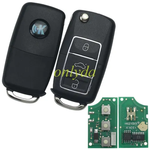 free shipping and no tax from czech to europe 5pcs//lot keydiy remote key B01-Luxury 3 button remote key