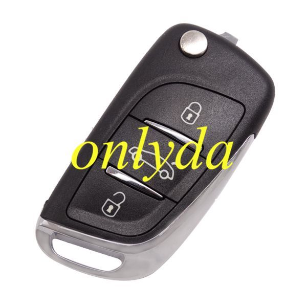 free shipping and no tax from czech to europe 5pcs/lot  key DIY brand 3button remote key
