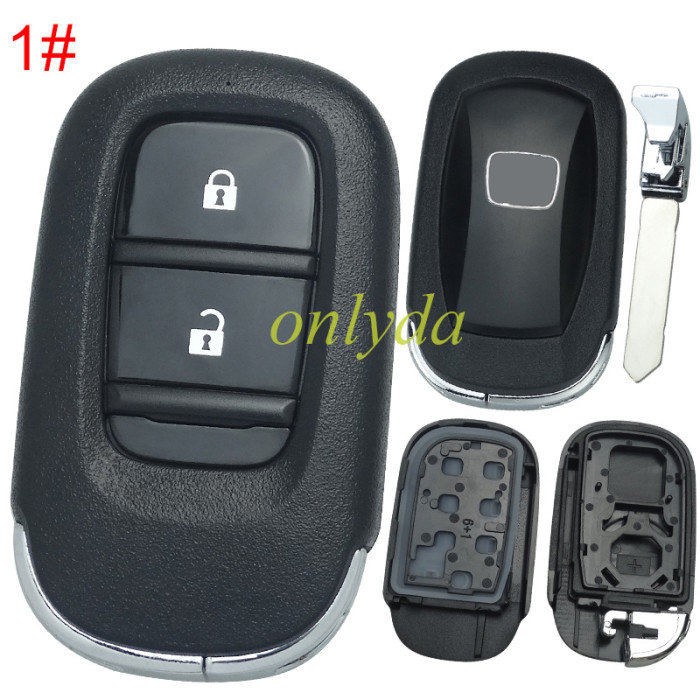 2022 New Honda 11th Generation Civic key  shell with badge