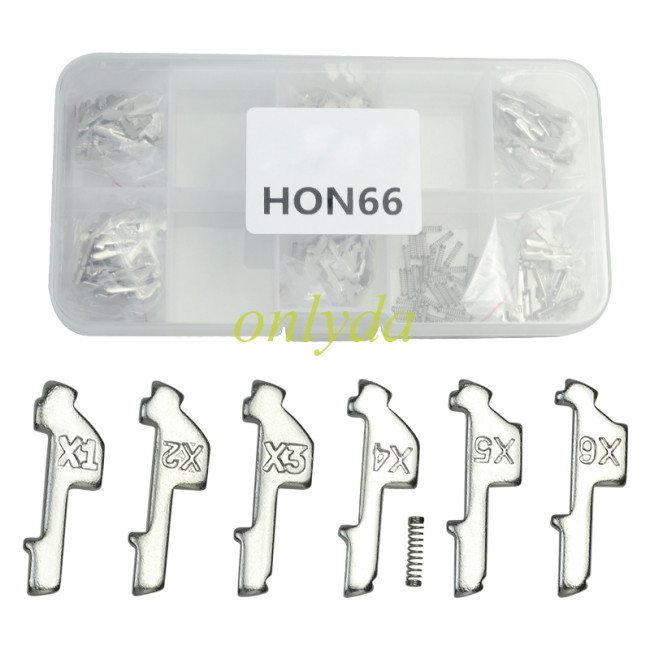 Honda lock wafer. it contains model x1,x2,x3,x4,x5,x6 20pcs each model