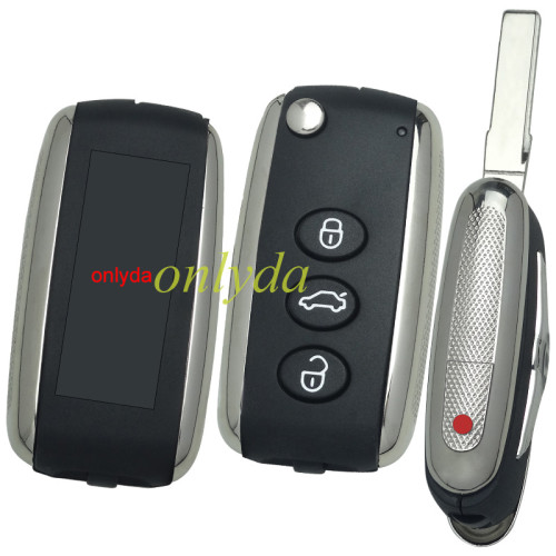 Bentley 3+1 button remote key blank  high quality