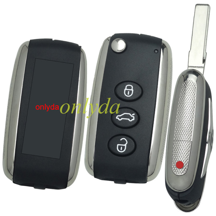 Bentley 3+1 button remote key blank  high quality