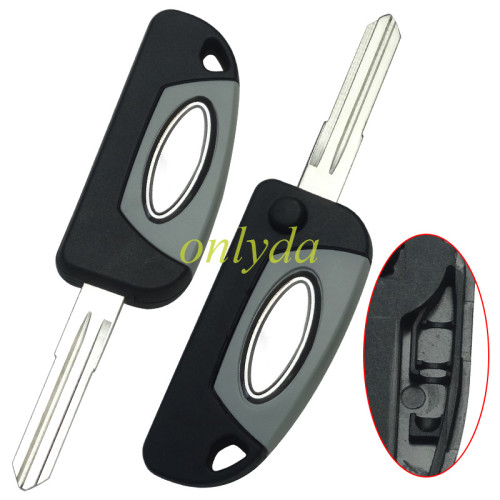 For Iveco key blank with left blade with badge