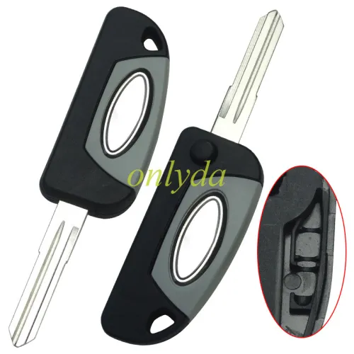 For Iveco key blank with left blade with badge