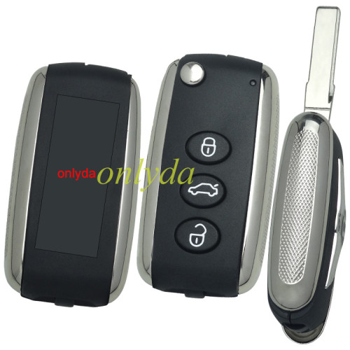 Bentley 3 button remote key blank  high quality