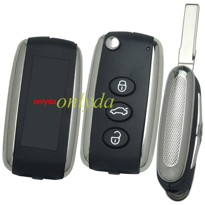 Bentley 3 button remote key blank  high quality