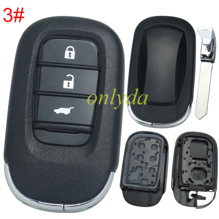 2022 New Honda 11th Generation Civic key  shell without badge