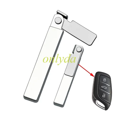 For MG Roewe emergency  key blade