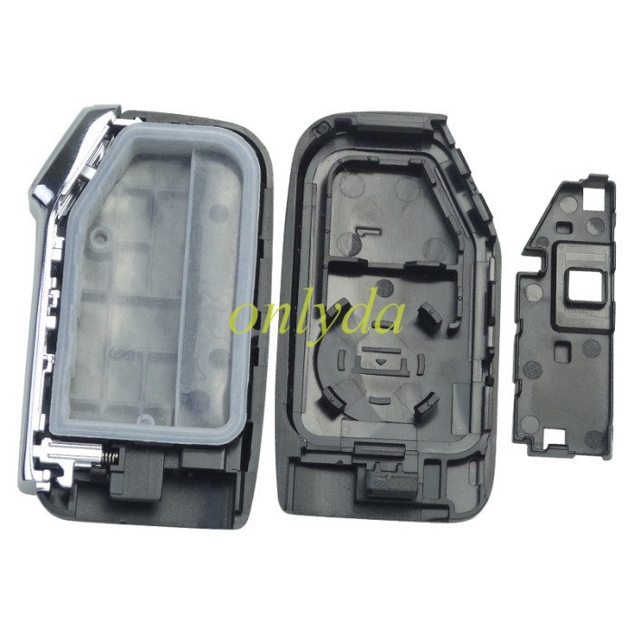 For Kia remote key shell with battery holder without badge, pls choose the button