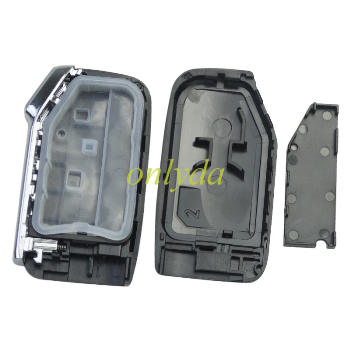 For Kia remote key shell without battery holder without badge, pls choose the button
