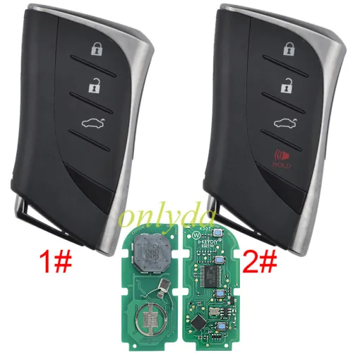 KEYDIY TDB02 KD Smart Key Universal Remote Control With Toyota 4D chip