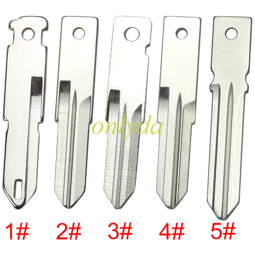 For Renault key blade  1# NE73/ 2#3# VAC102/ 4# HU166 5#HU179. pls choose blade