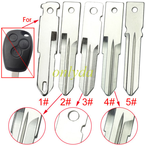 For Renault key blade  1# NE73/ 2#3# VAC102/ 4# HU166 5#HU179. pls choose blade