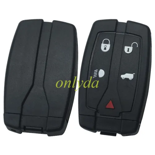 For landrover key shell 4+1 button， with  landrover  printed on it.