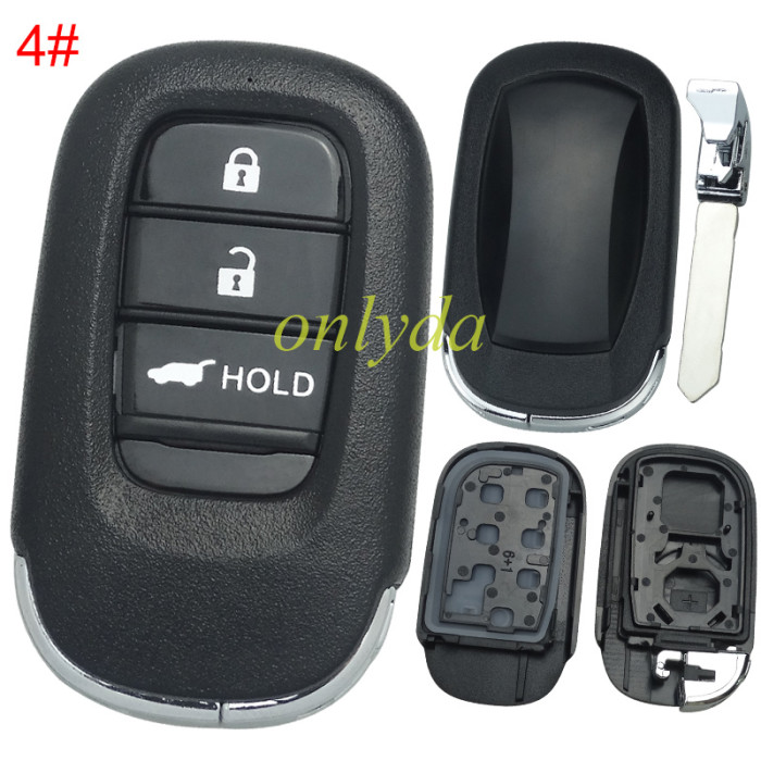 2022 New Honda 11th Generation Civic key  shell without badge