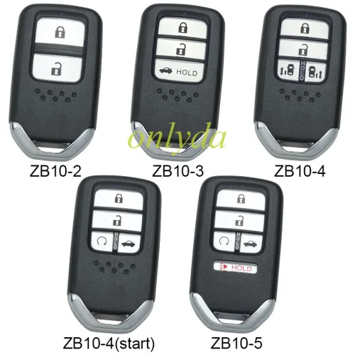 keydiy remote ZB10  2/3/4/5 button for Honda car .pls choose button