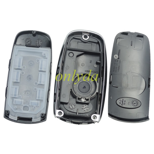 Original Chery 4 button key shell without blade , with badge