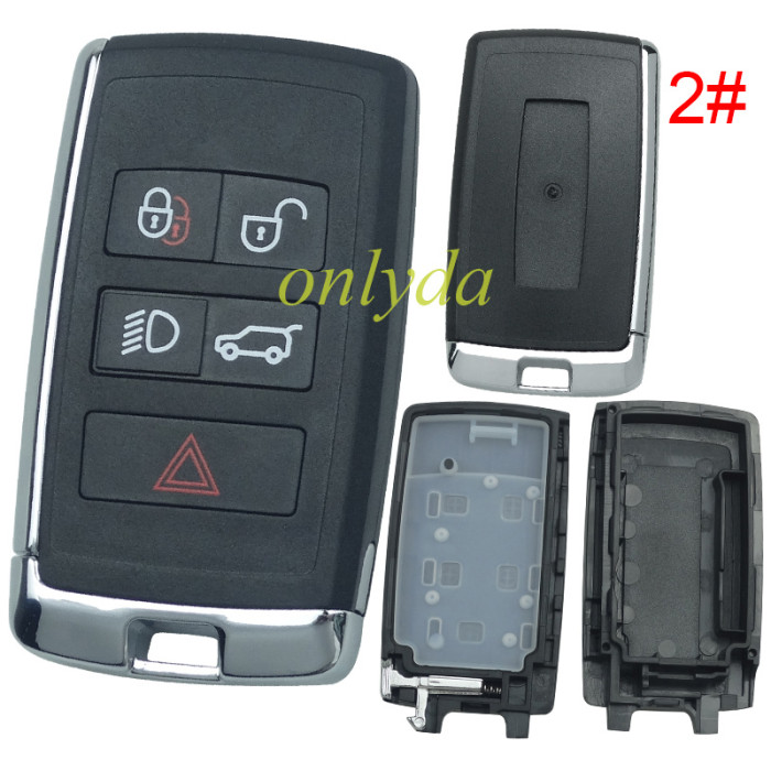 For Landrove 5 button remote key shell， pls choose model