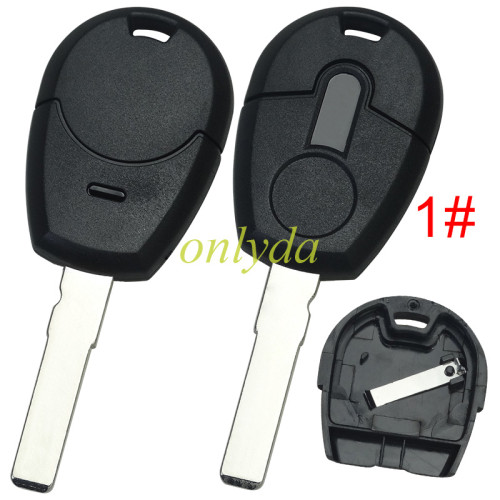 For Fiat key blank with SIP22/GT15 blade， with bagde  (blade part can be separated), pls choose model.