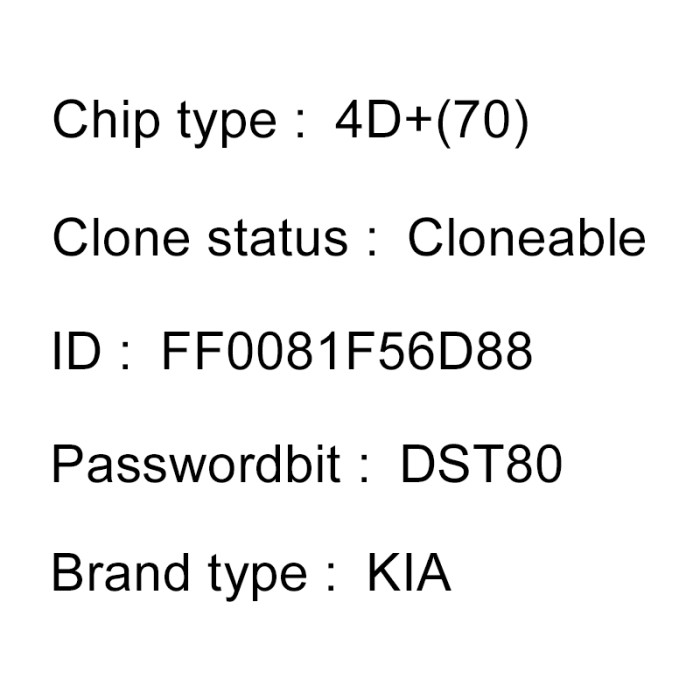 NEW original ceramic 4D7080bit for kia HyundaiDST80