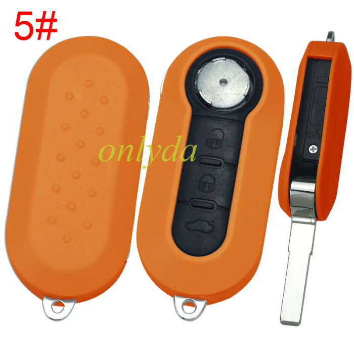 For Fiat 3 button remote key blank， pls choose color (if you don't know how to fit and unfit, please don't buy)