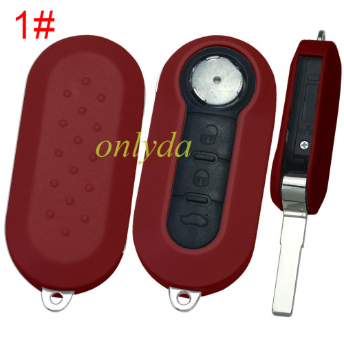 For Fiat 3 button remote key blank， pls choose color (if you don't know how to fit and unfit, please don't buy)