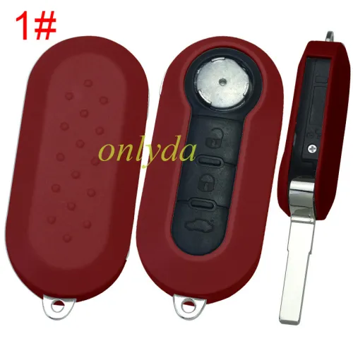For Fiat 3 button remote key blank， pls choose color (if you don't know how to fit and unfit, please don't buy)