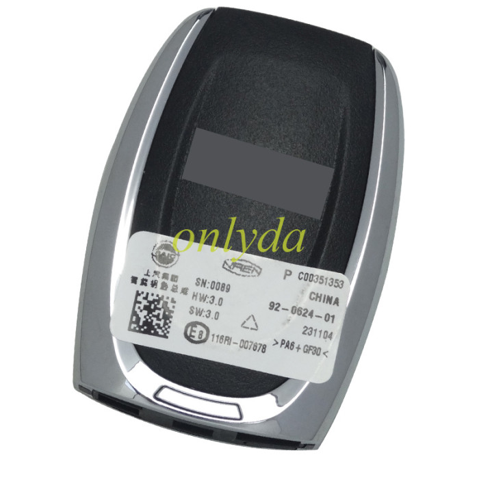 original Remote Control Key for Chevrolet S10 Max 2023 Proximity 3 Button 433mhz 47 CHIP HITAG3 7952