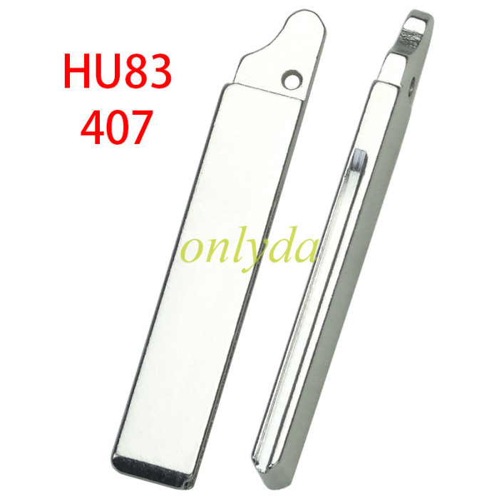 For Fiat 3 buton remote key blank without battery clamp without badge, pls choose blade