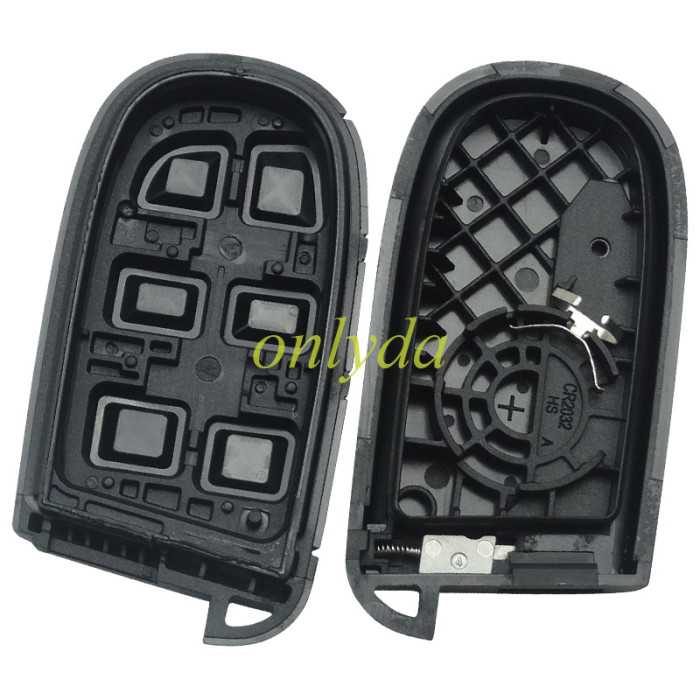 For Fiat  remtoe key blank round badge , pls choose button