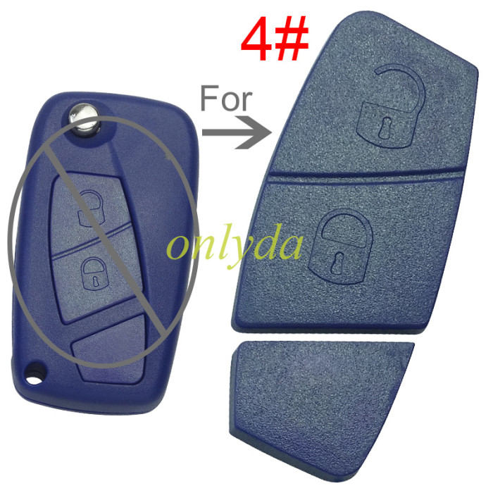 For Fiat 2/3 button key pad, pls choose color and button