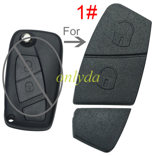 For Fiat 2/3 button key pad, pls choose color and button