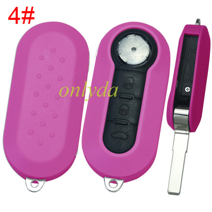 For Fiat 3 button remote key blank， pls choose color (if you don't know how to fit and unfit, please don't buy)