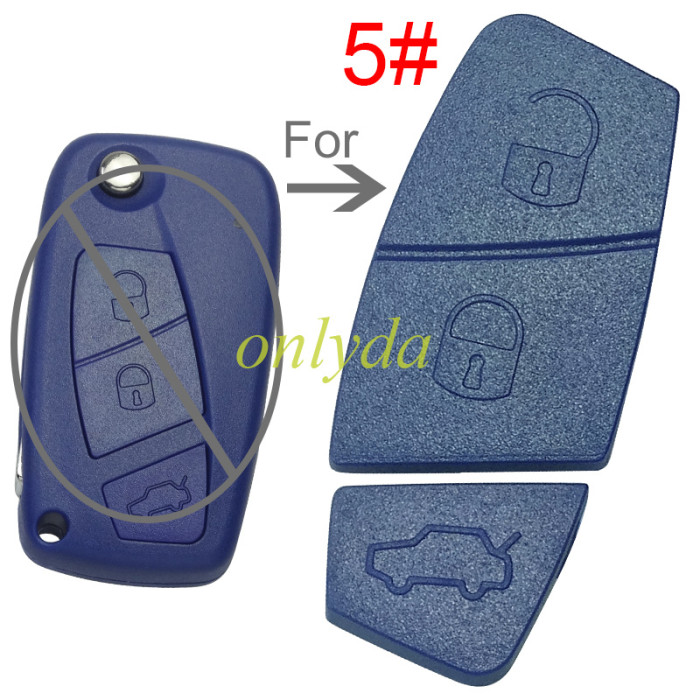 For Fiat 2/3 button key pad, pls choose color and button