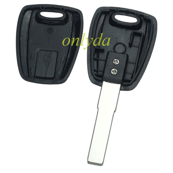 For Fiat transponder key blank-without badge（can put TPX long chip)， pls choose model