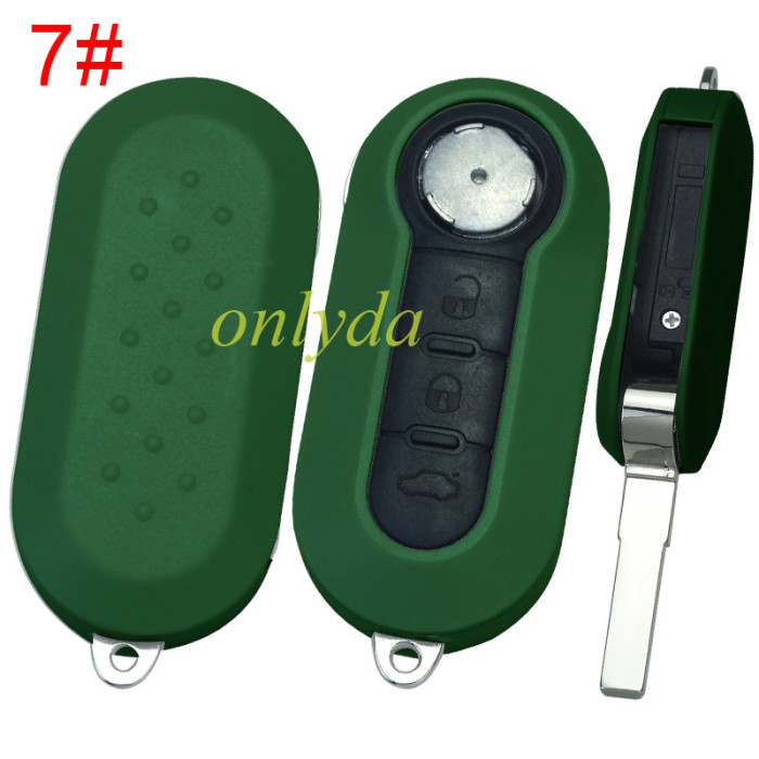 For Fiat 3 button remote key blank， pls choose color (if you don't know how to fit and unfit, please don't buy)