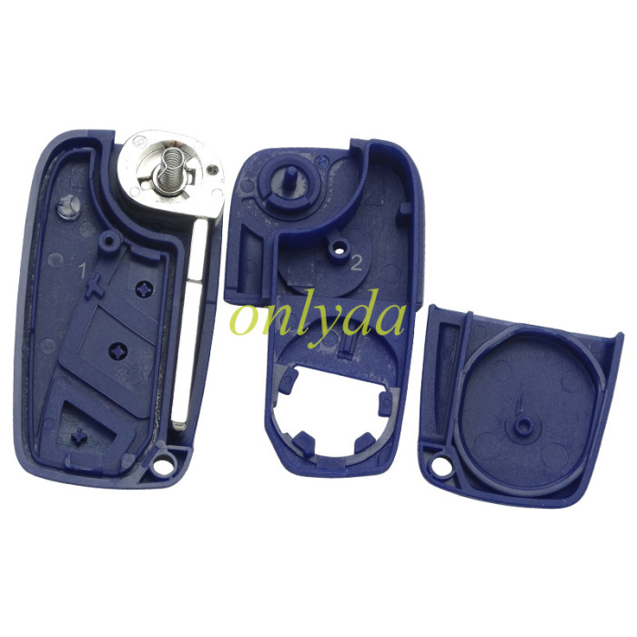 For Fiat  remote key blank without battery clamp with badge , pls choose model .