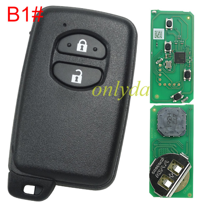 Xhorse XSTO03EN XM38 Smart Key Remote 4D 8A 4A All in One For Toyota