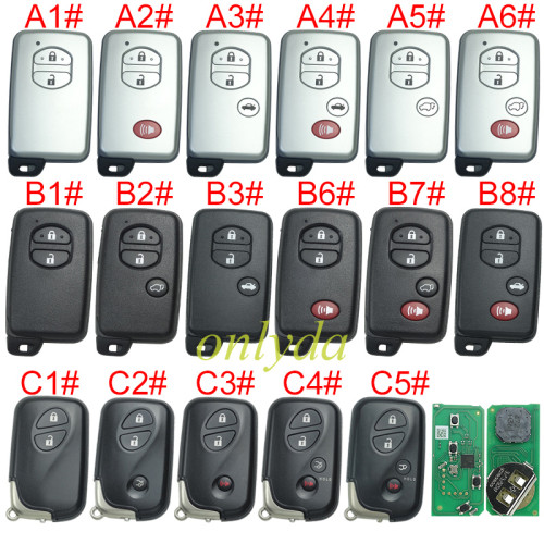 Xhorse XSTO03EN XM38 Smart Key Remote 4D 8A 4A All in One For Toyota