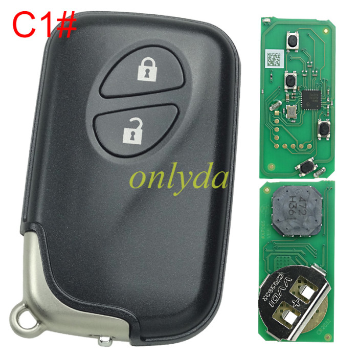Xhorse XSTO03EN XM38 Smart Key Remote 4D 8A 4A All in One For Toyota