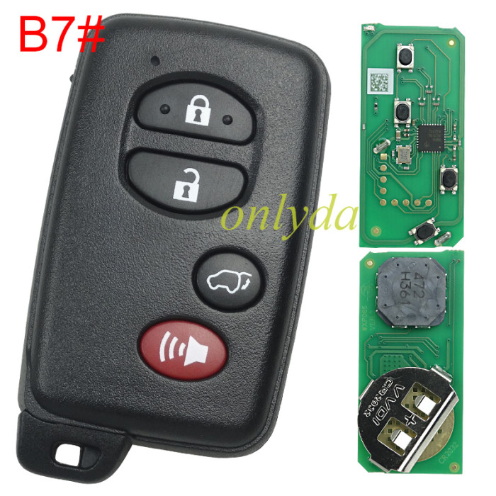 Xhorse XSTO03EN XM38 Smart Key Remote 4D 8A 4A All in One For Toyota