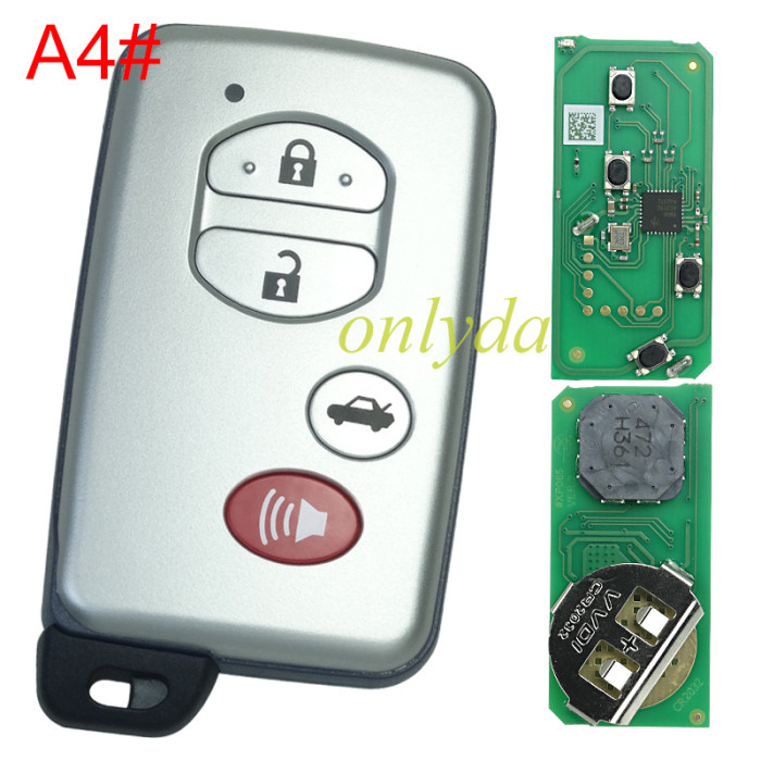 Xhorse XSTO03EN XM38 Smart Key Remote 4D 8A 4A All in One For Toyota