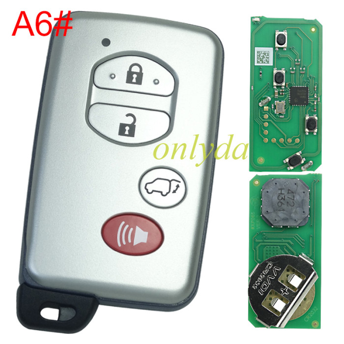 Xhorse XSTO03EN XM38 Smart Key Remote 4D 8A 4A All in One For Toyota