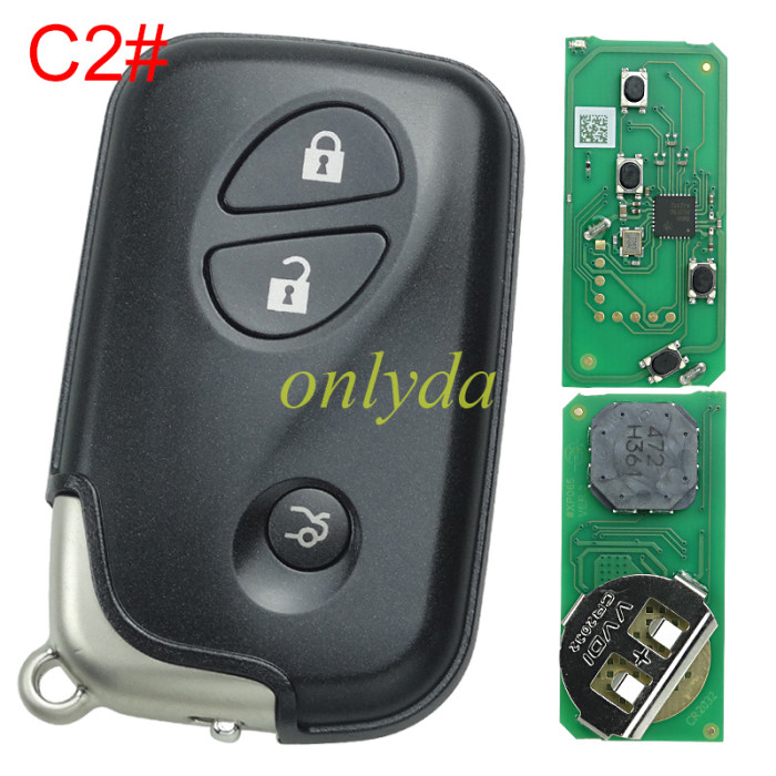 Xhorse XSTO03EN XM38 Smart Key Remote 4D 8A 4A All in One For Toyota