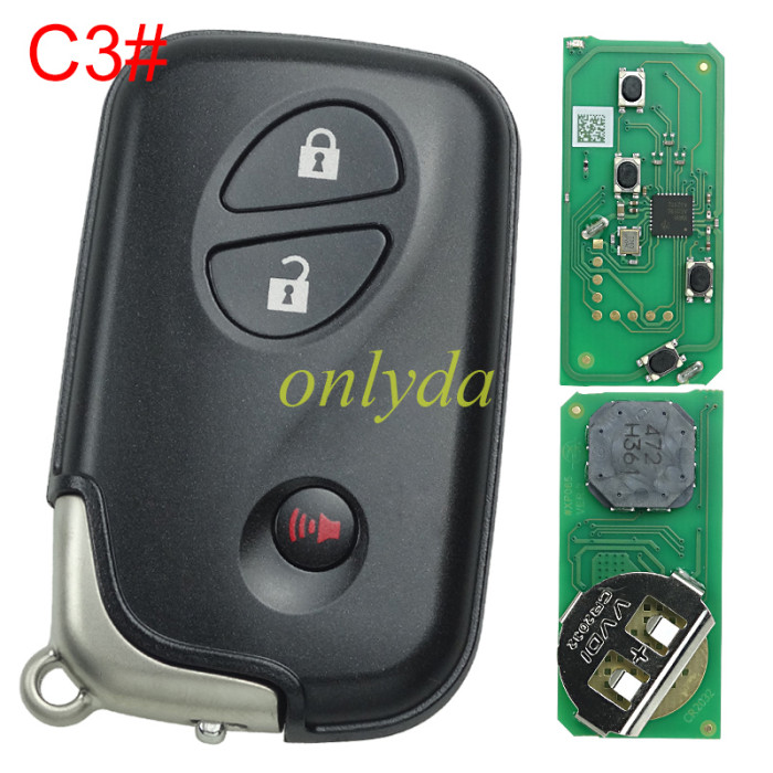 Xhorse XSTO03EN XM38 Smart Key Remote 4D 8A 4A All in One For Toyota