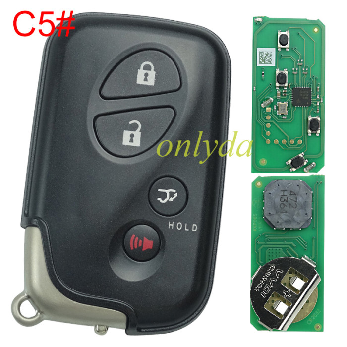 Xhorse XSTO03EN XM38 Smart Key Remote 4D 8A 4A All in One For Toyota