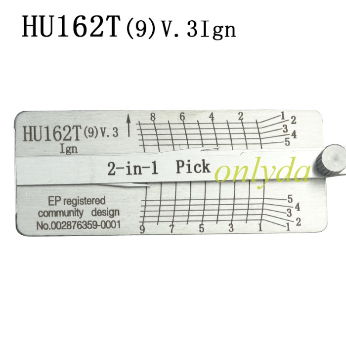 Audi HU162T(9)  Lishi tools