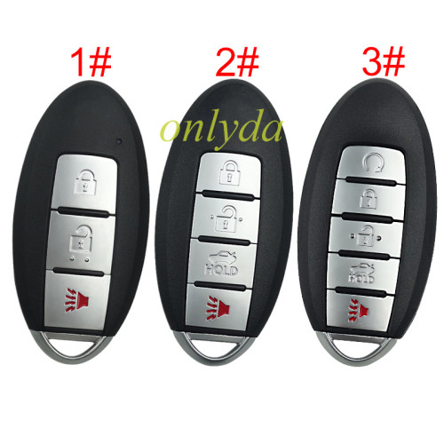 KEYDIY Remote key 2+1/3+1/4+1 button ZB03 smart key for KDX2 and KD MAX