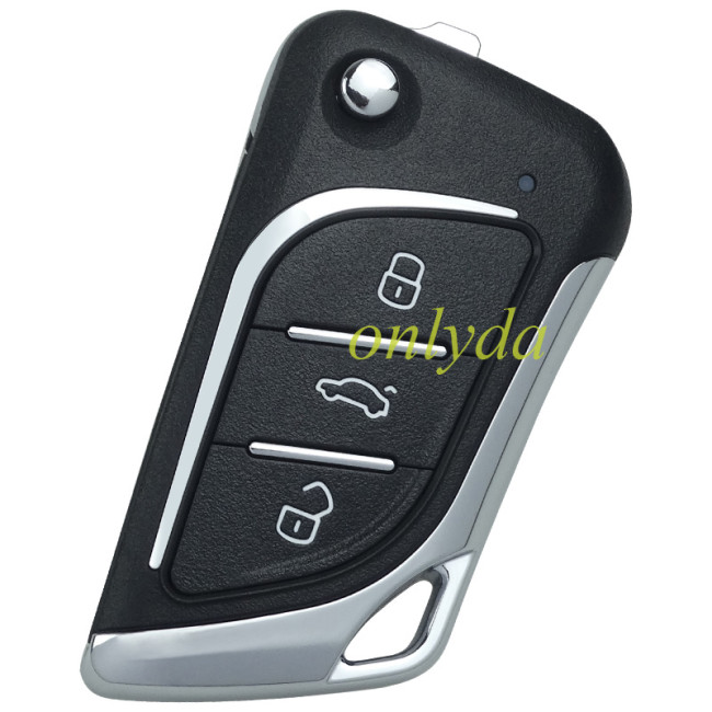 3 button remote key shell for KeyDIY key , without key blade