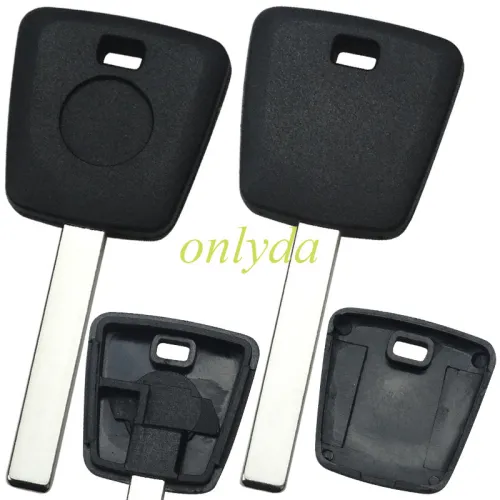 For chevrolet  transponder key  blank with round badge place